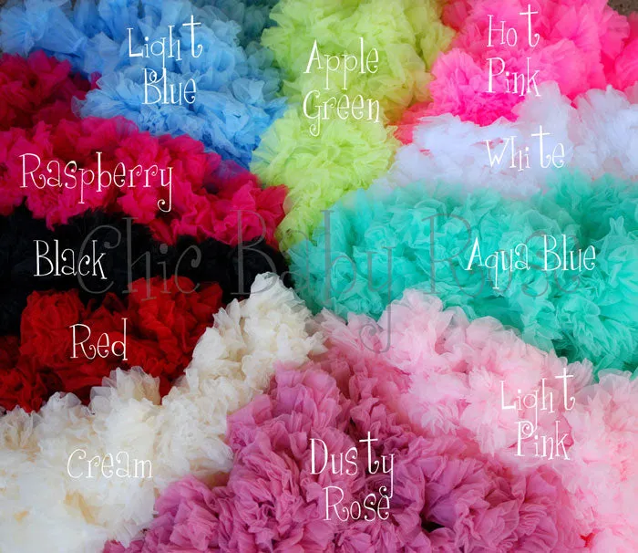 13" Length Pettiskirt in 6 Colors