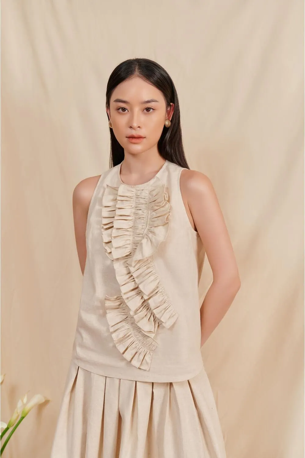 Alula Runched Top