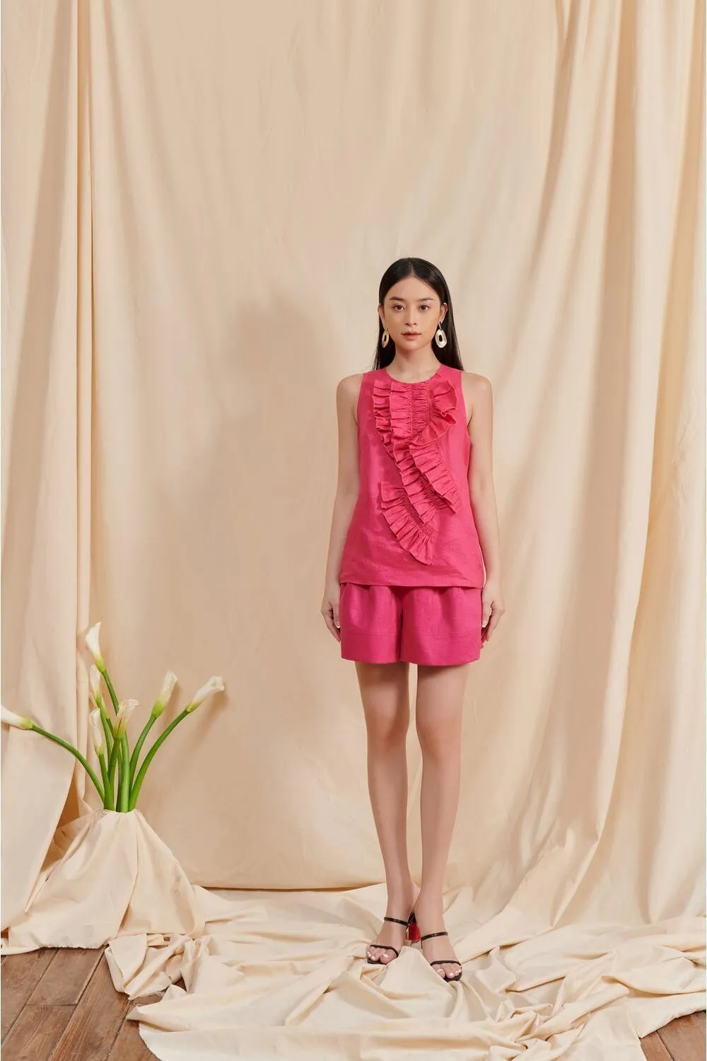 Alula Runched Top