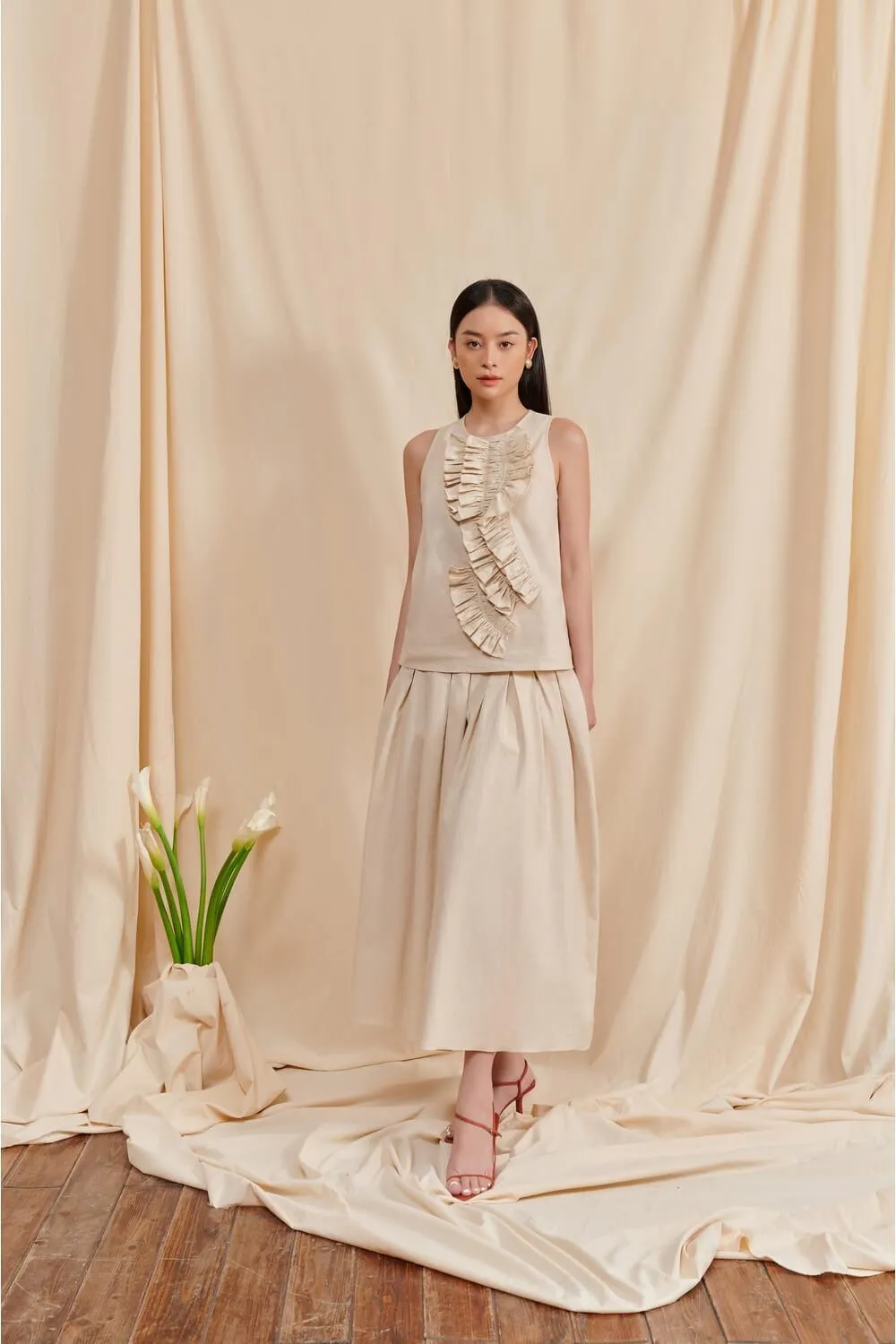 Alula Runched Top