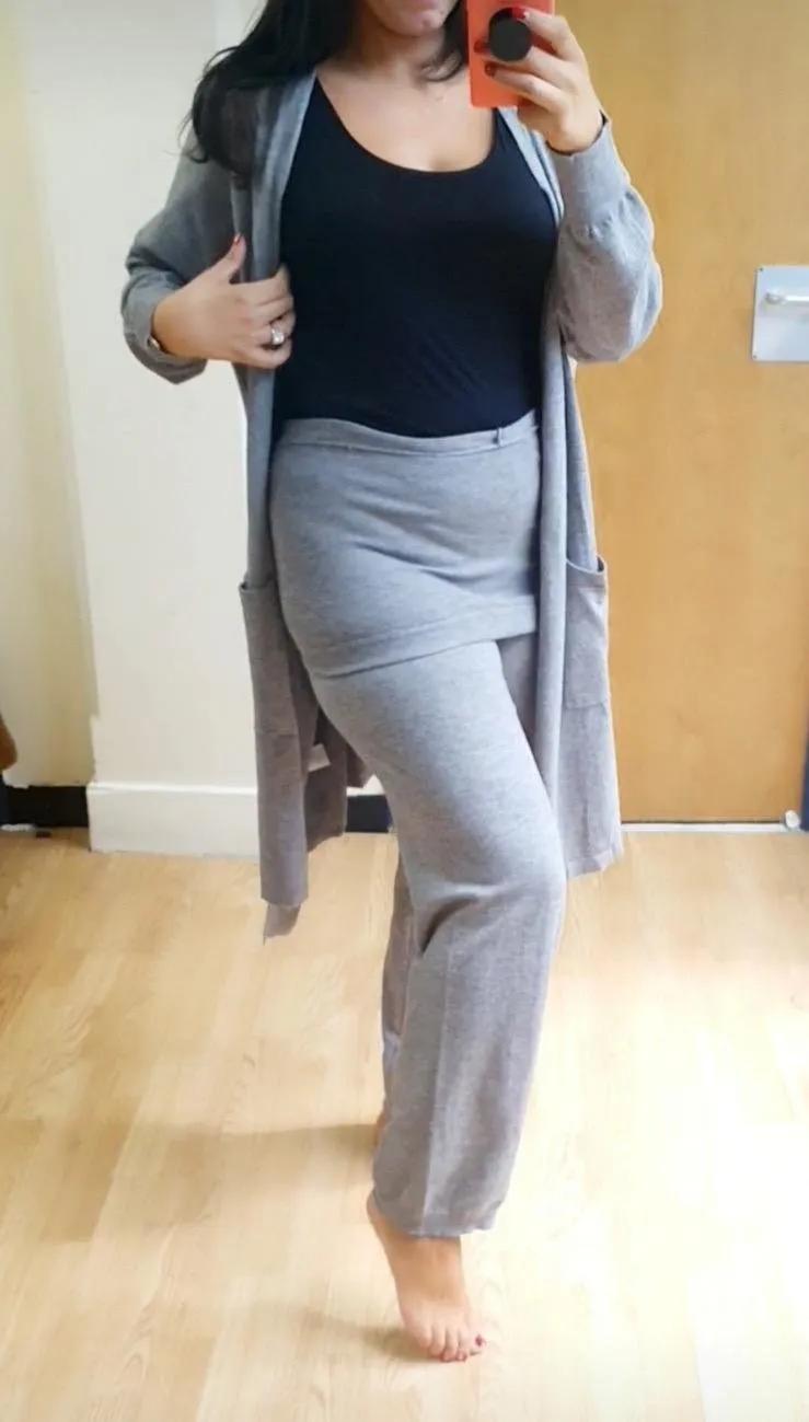 Aluna Knitted Two Piece Cardigan Set