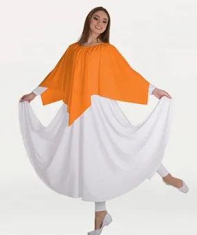 Body Wrappers Adult Convertible Handkerchief Hem Skirt-Shoulder Drape