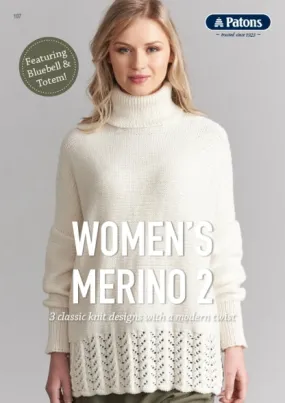 Booklet 107 - Patons Women's Merino 2