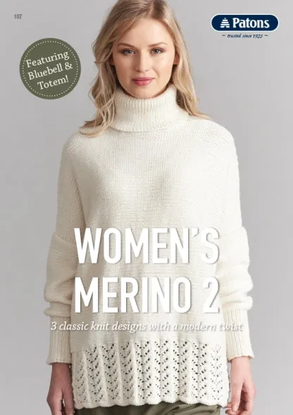 Booklet 107 - Patons Women's Merino 2
