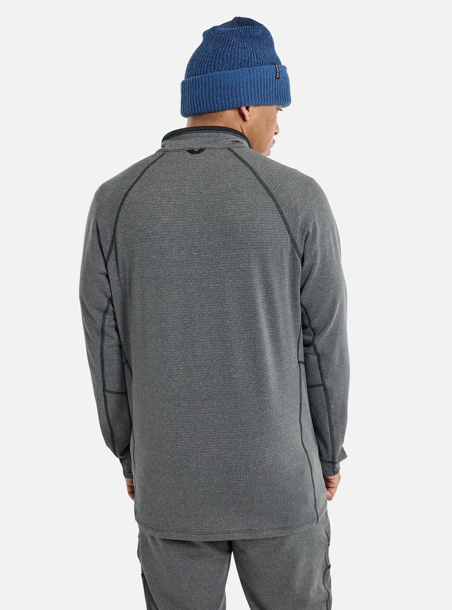 Burton Stockrun Grid Half-Zip Fleece