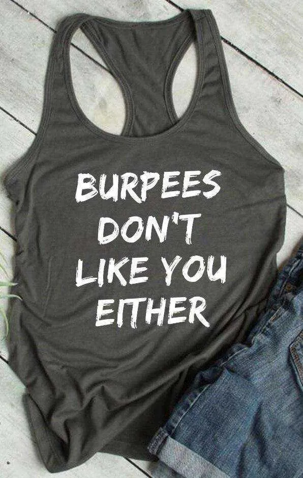 Casual Women's Racerback Workout Exercise Summer Sleeveless Shirt