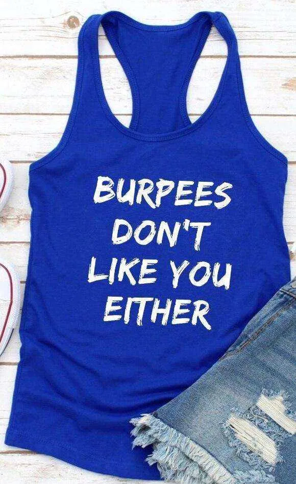 Casual Women's Racerback Workout Exercise Summer Sleeveless Shirt