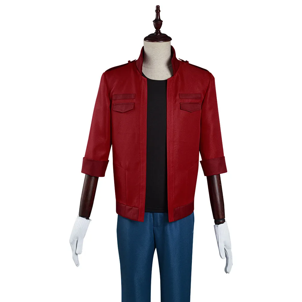 Cells at Work! Code Black/Hataraku Saibou Black -Sekkekkyuu /Red Blood Cell Coat Pants Outfits Halloween Carnival Suit Cosplay Costume