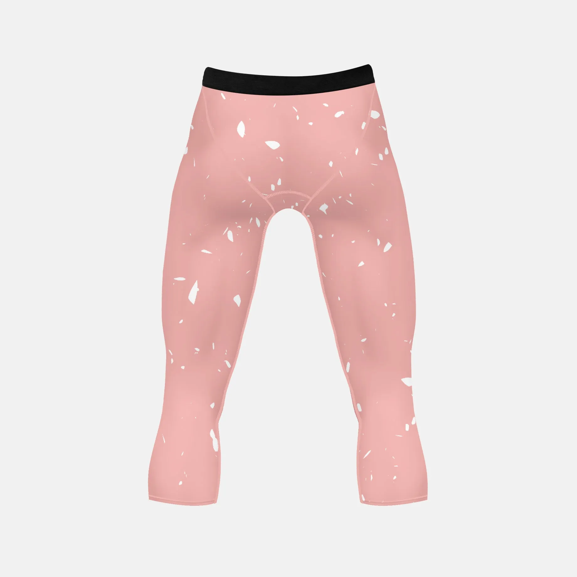 Concrete Old Rose 3/4 Tights for men