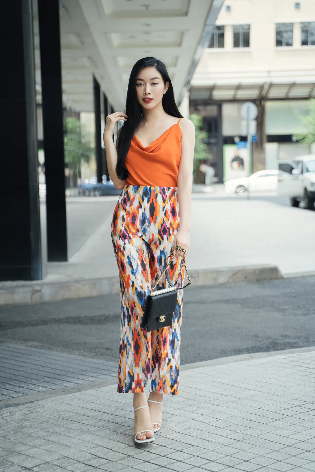 Cow Neck Cami Top