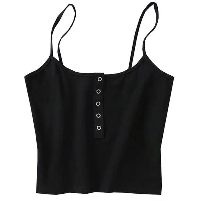 Crisscross Back Crop Top