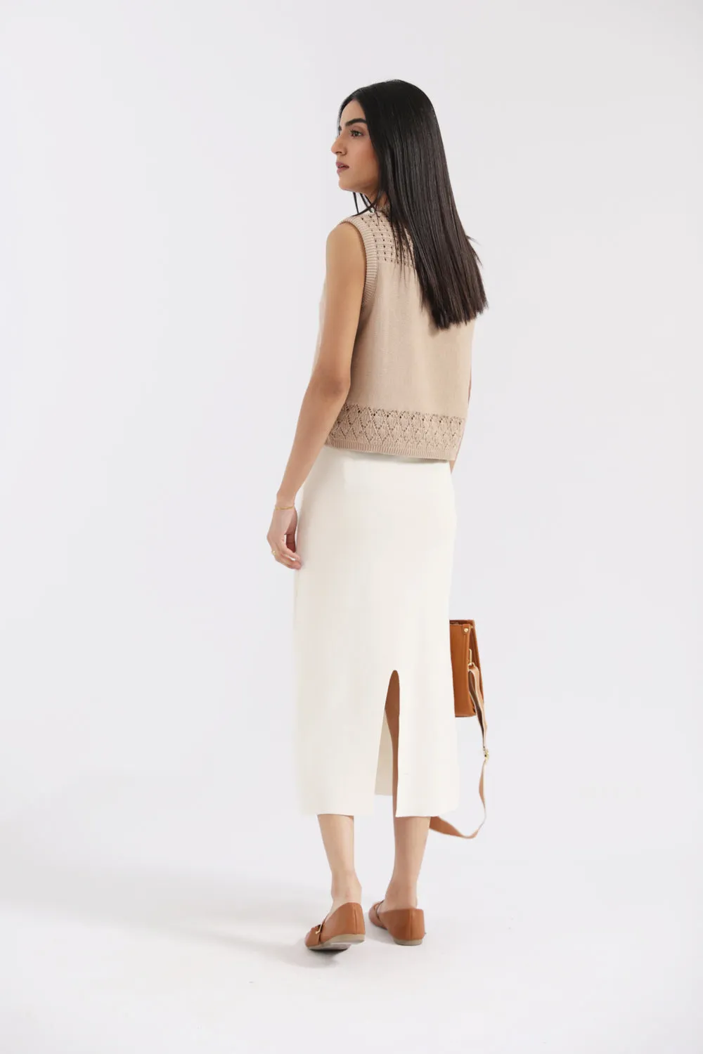CROCHET KNIT VEST