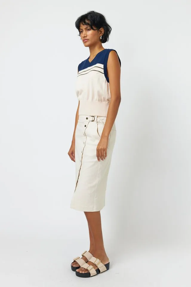 Explorer Vest | Ink Ivory