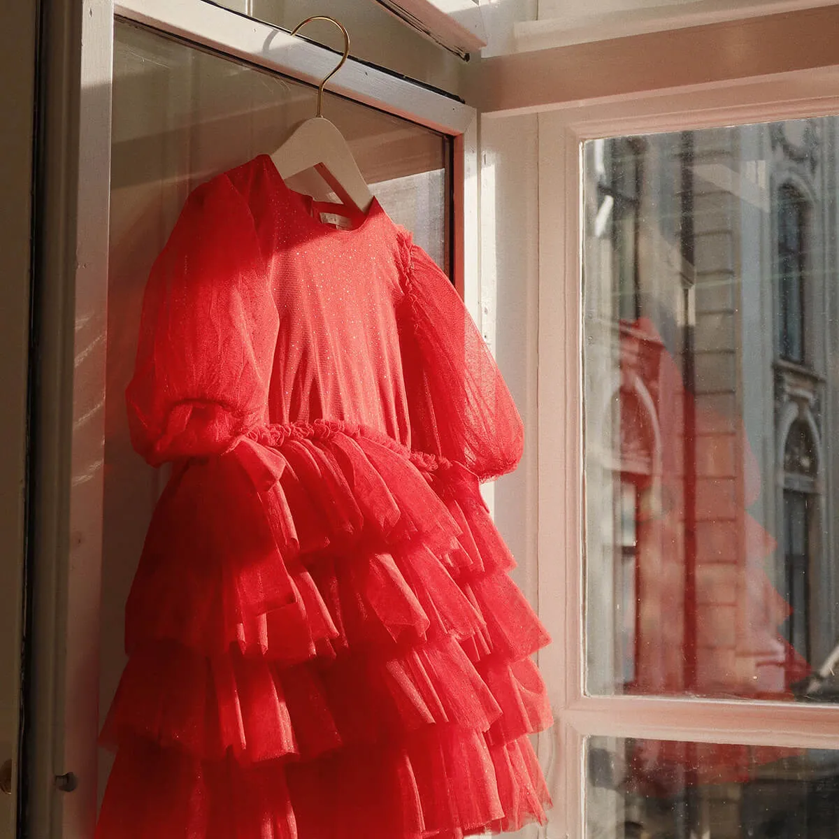 Fay Dress in Barbados Cherry by Konges Slojd