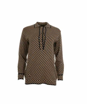 Fendi FF stripe collared jumper AJL0080