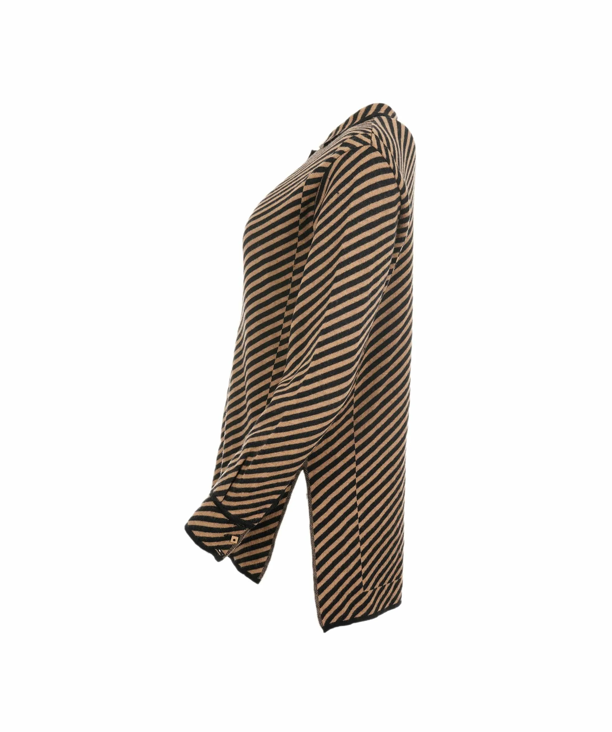 Fendi FF stripe collared jumper AJL0080