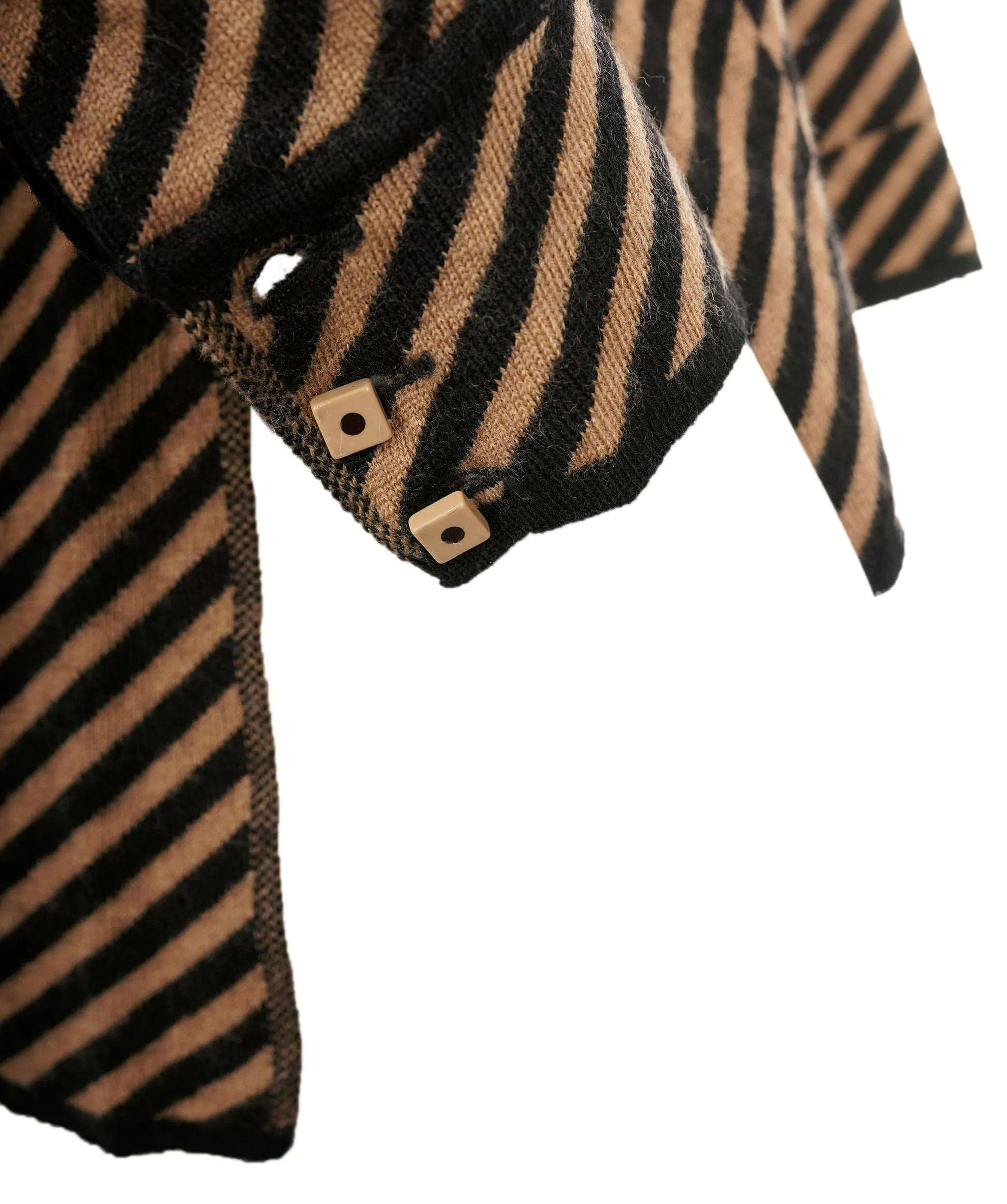 Fendi FF stripe collared jumper AJL0080