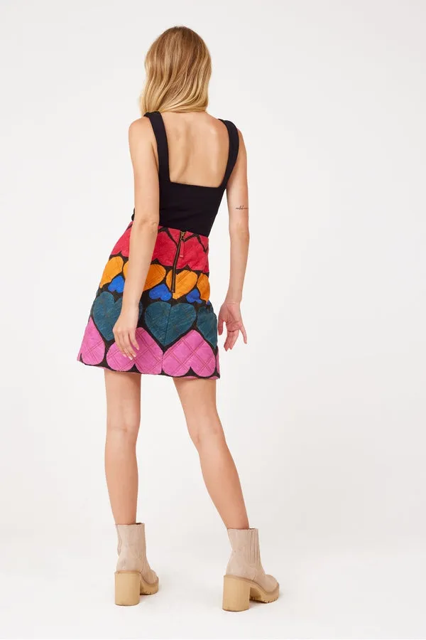 Full of Hearts Mini Skirt