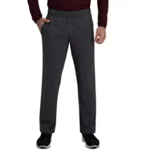 Haggar Mens Classic fit Dress Pants 29 / 30 Grey Solid