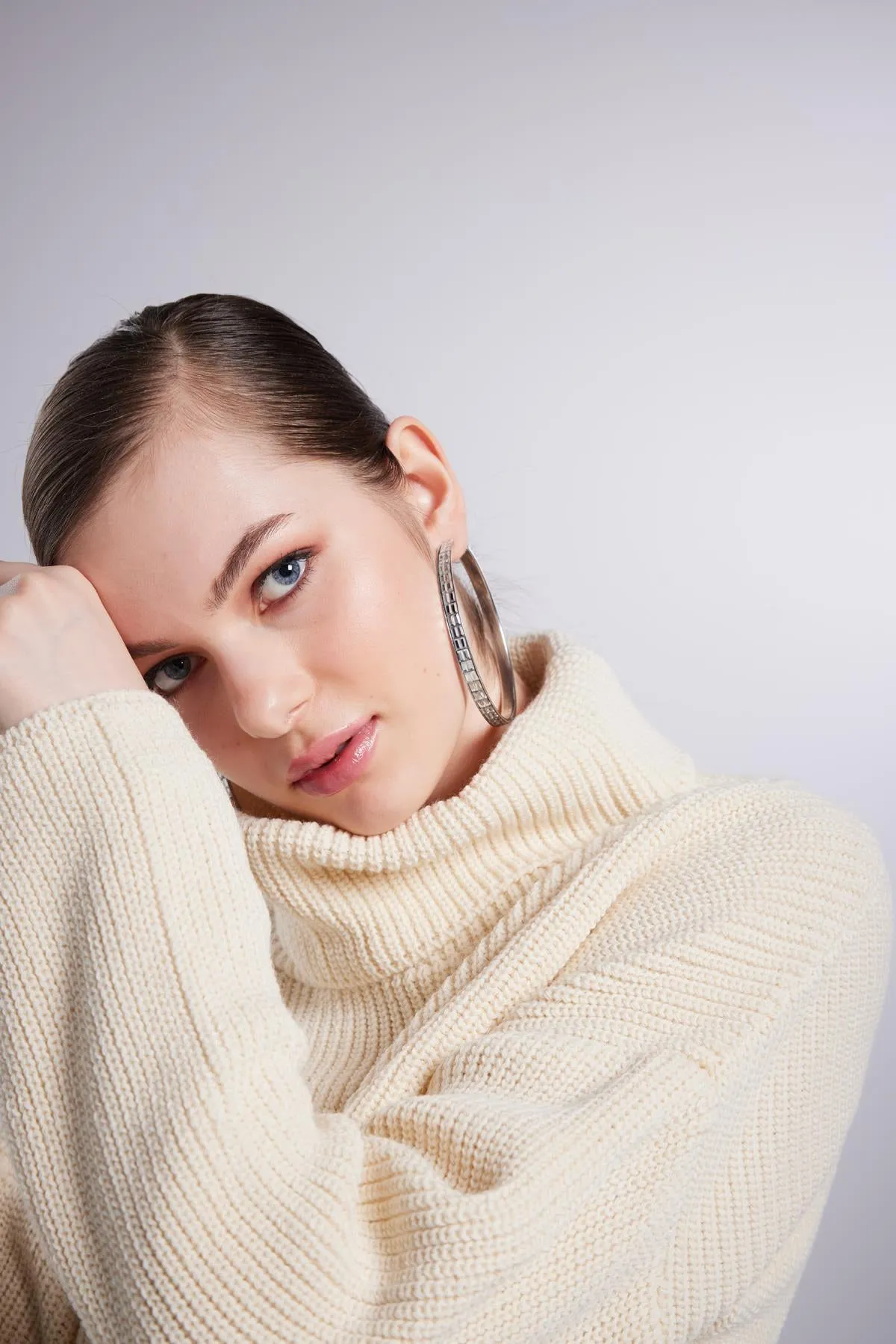 HLLY Women Lirola Sweater Beige - Riga