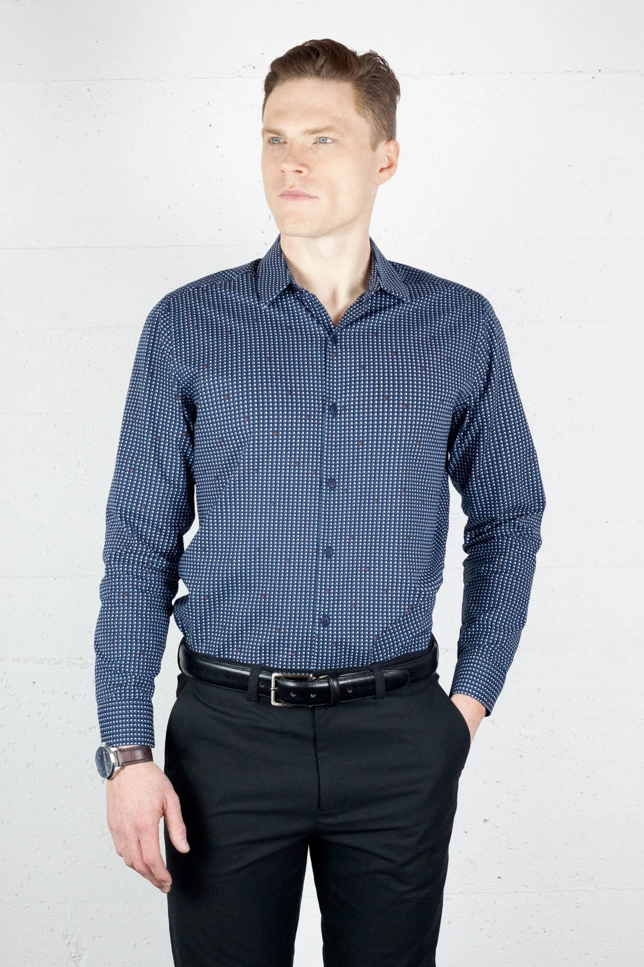 Honda Shirt Navy Sail