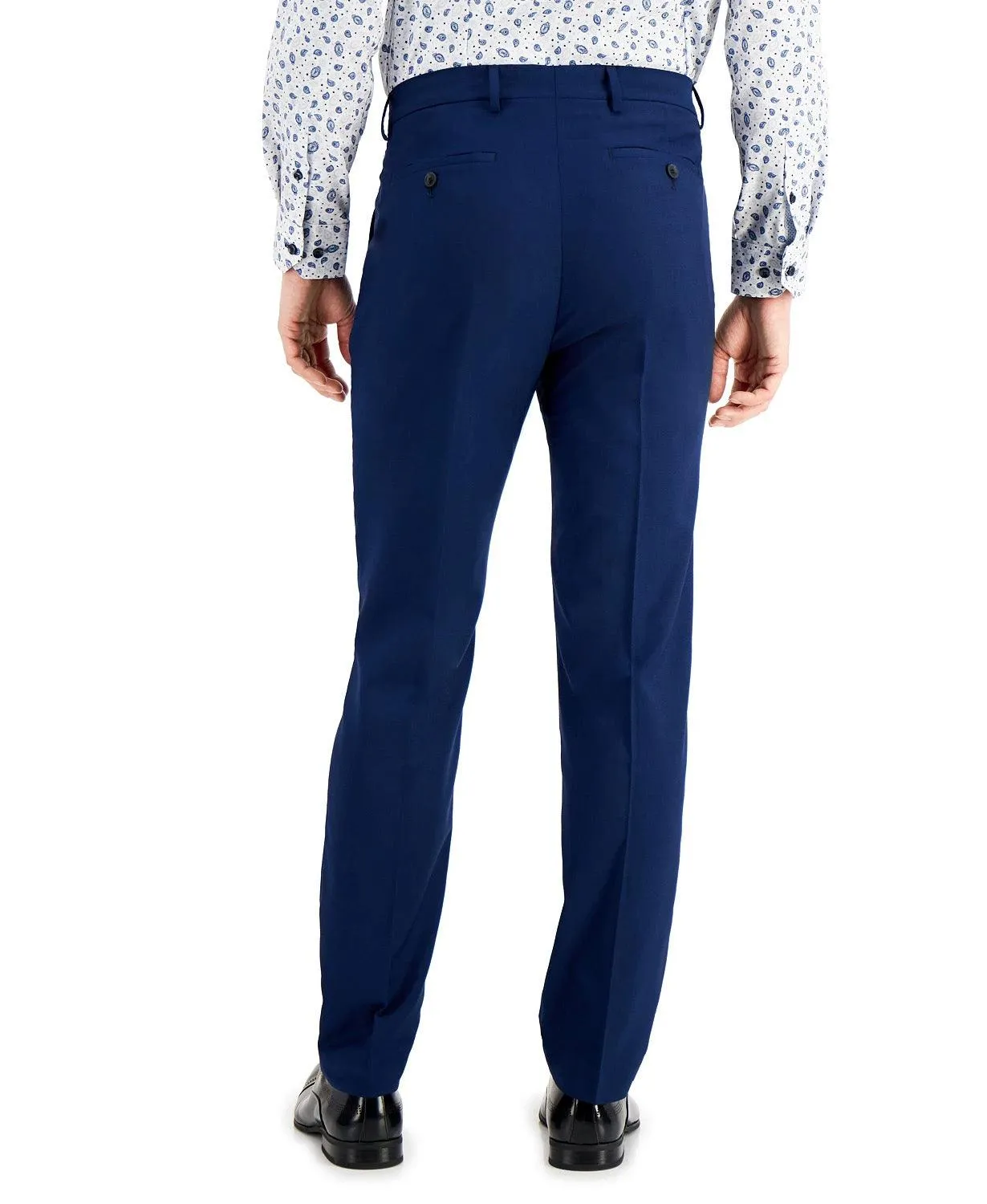 Kenneth Cole Reaction Mens Slim fit Dress Pants 38 / 32 blue