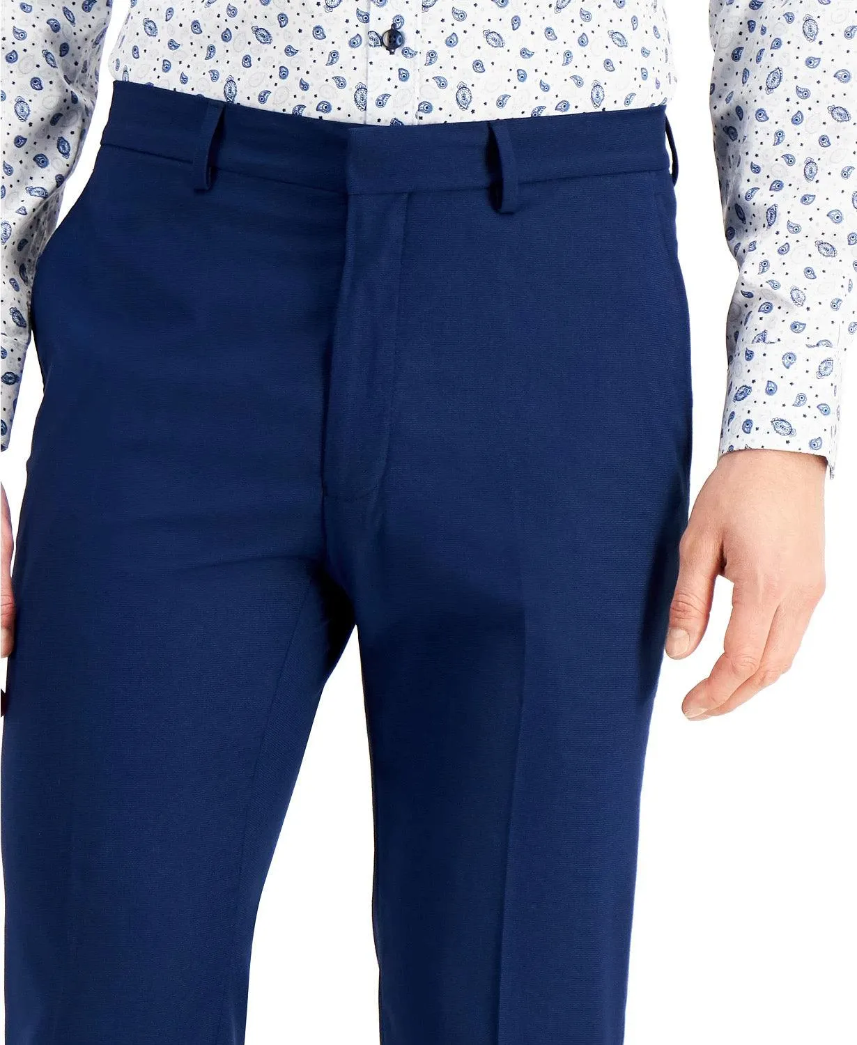 Kenneth Cole Reaction Mens Slim fit Dress Pants 38 / 32 blue