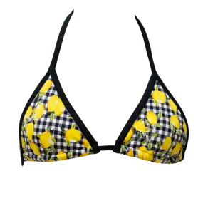 Lemons/Black Mia Top
