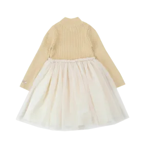 Lotus Dress | Biscuit