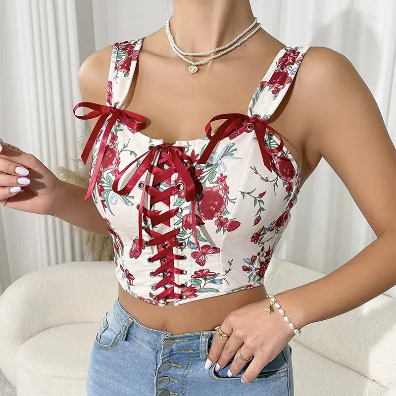 Make Me Go Bustier Top