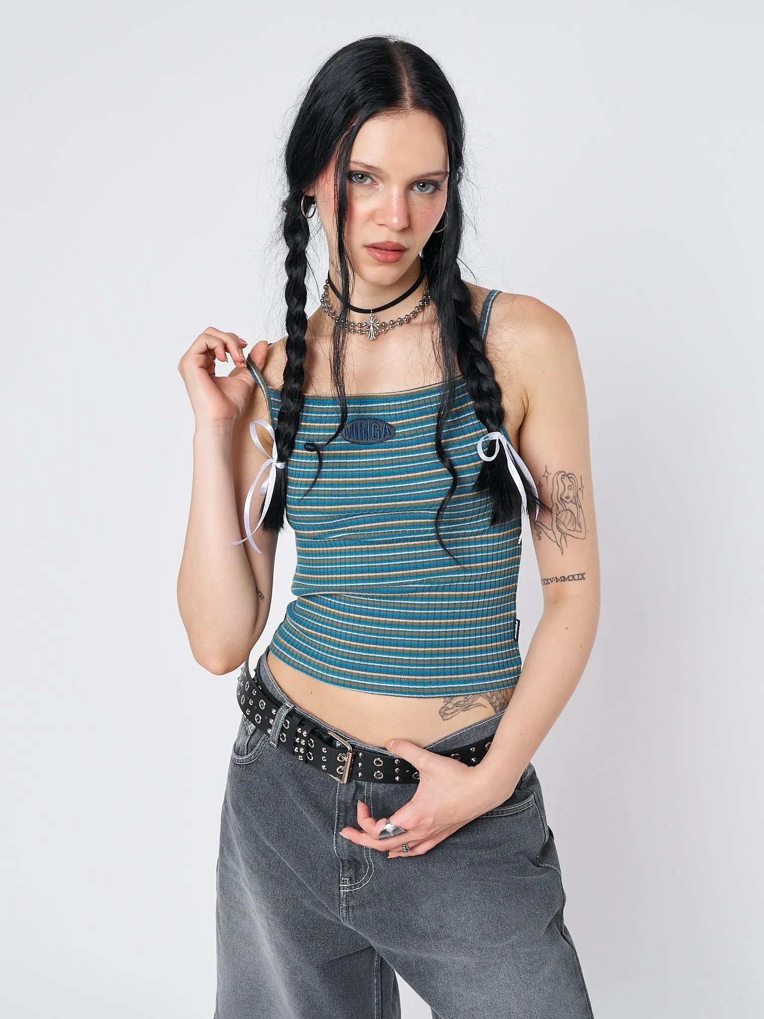 Marina Striped Cami Top