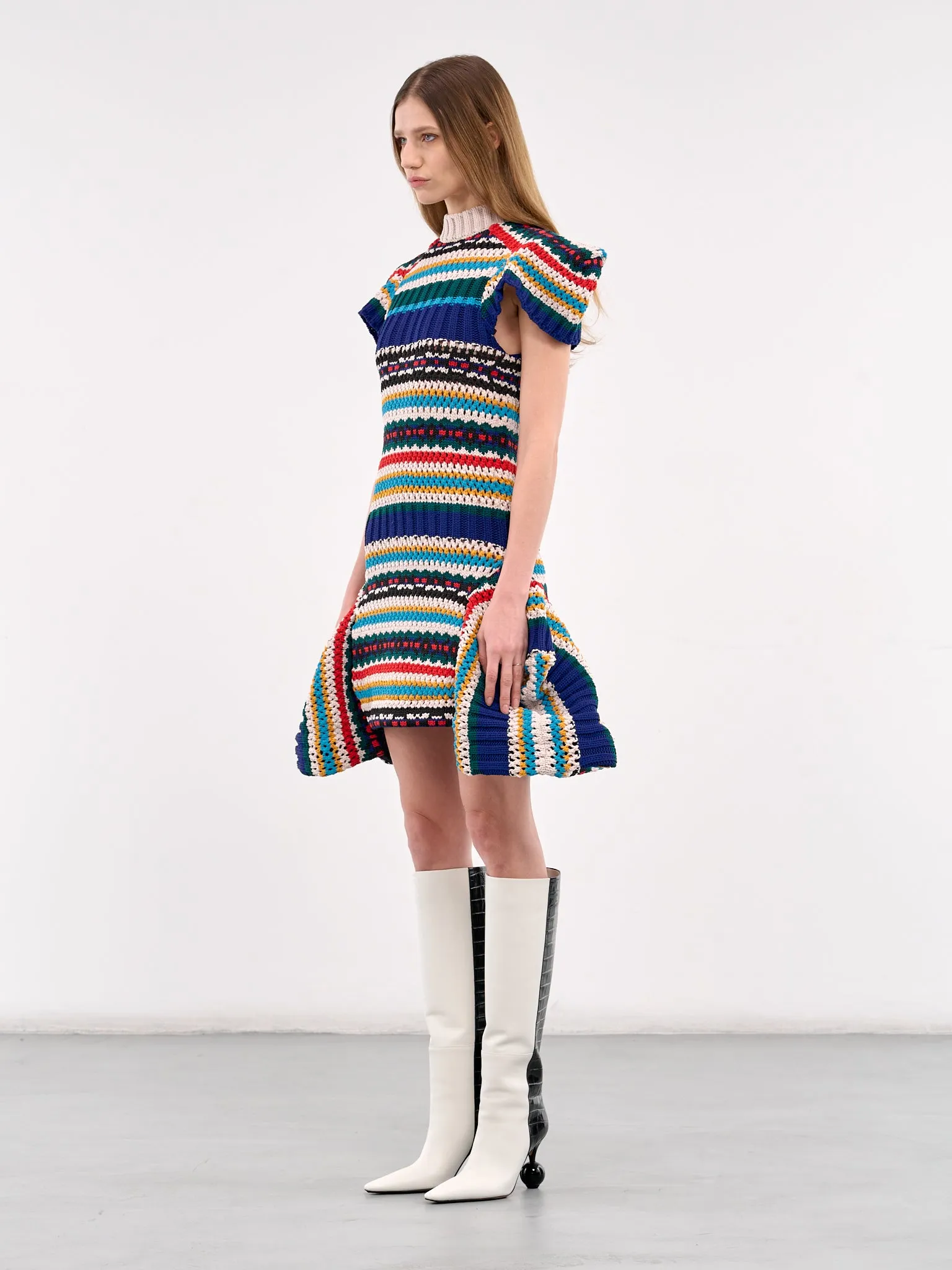 Mesh Knit Dress (25-07659-926-MULTI)