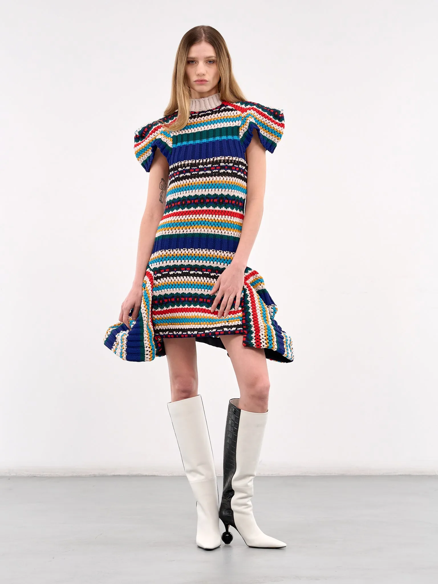 Mesh Knit Dress (25-07659-926-MULTI)
