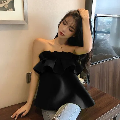 Nevertheless Strapless Blouse