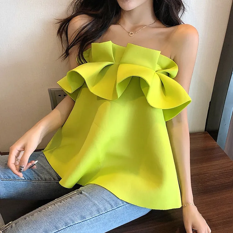 Nevertheless Strapless Blouse