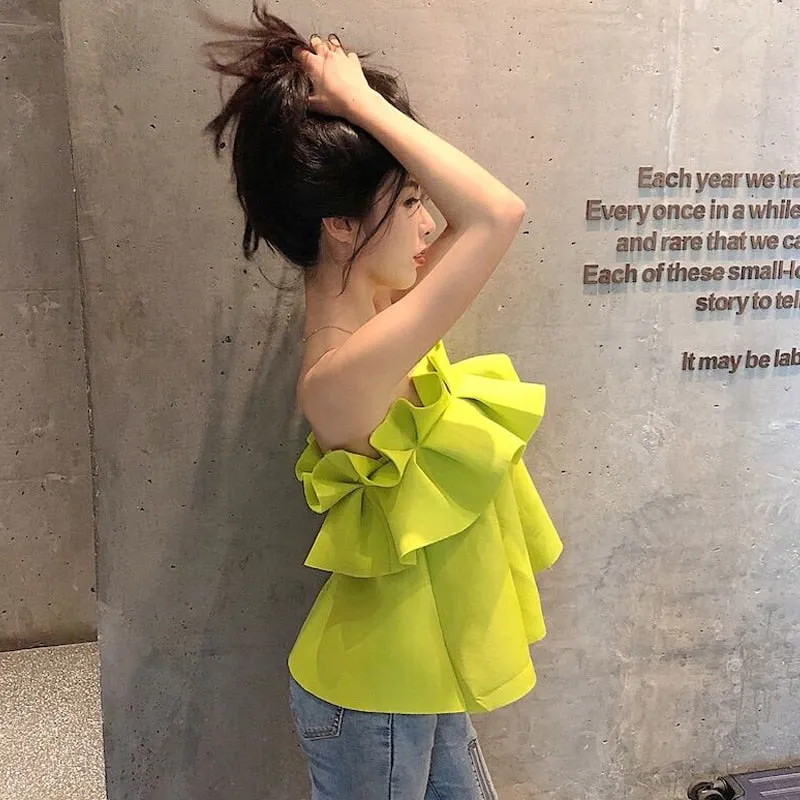 Nevertheless Strapless Blouse