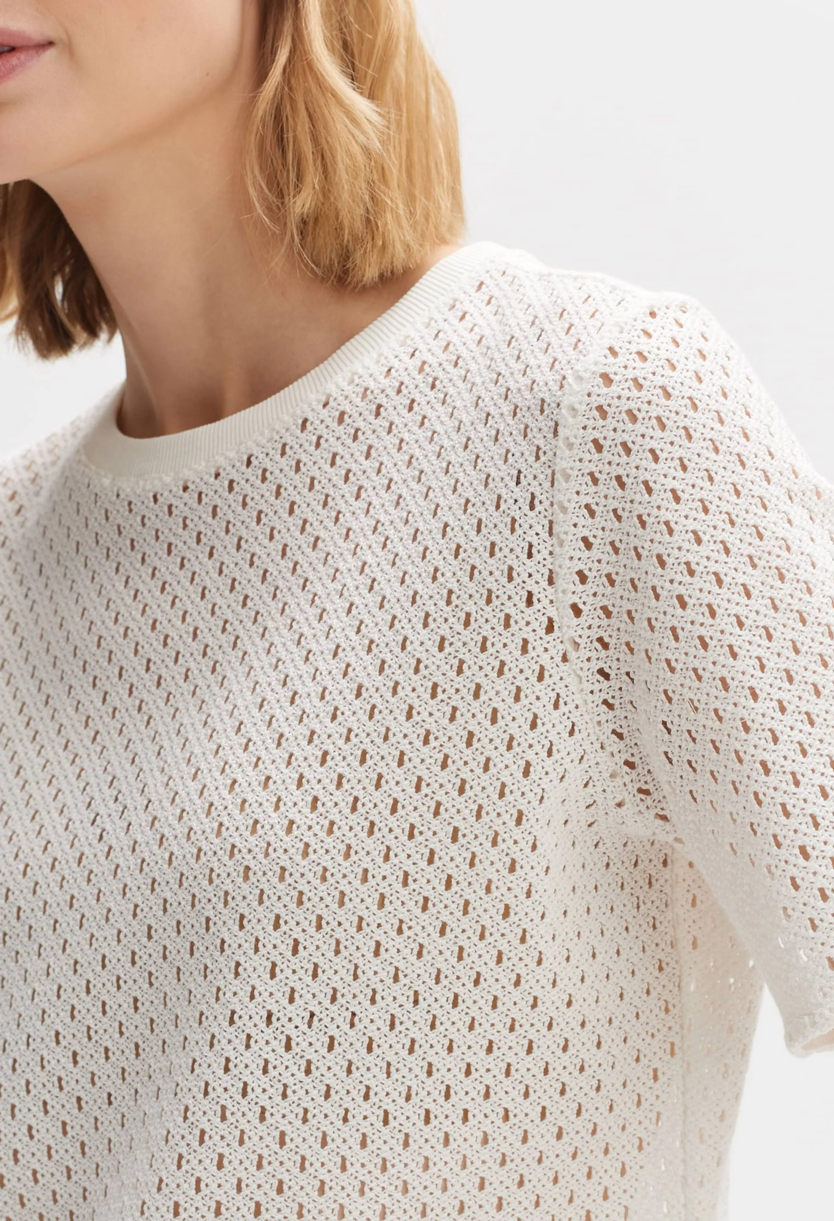 Perforated Pattern Top