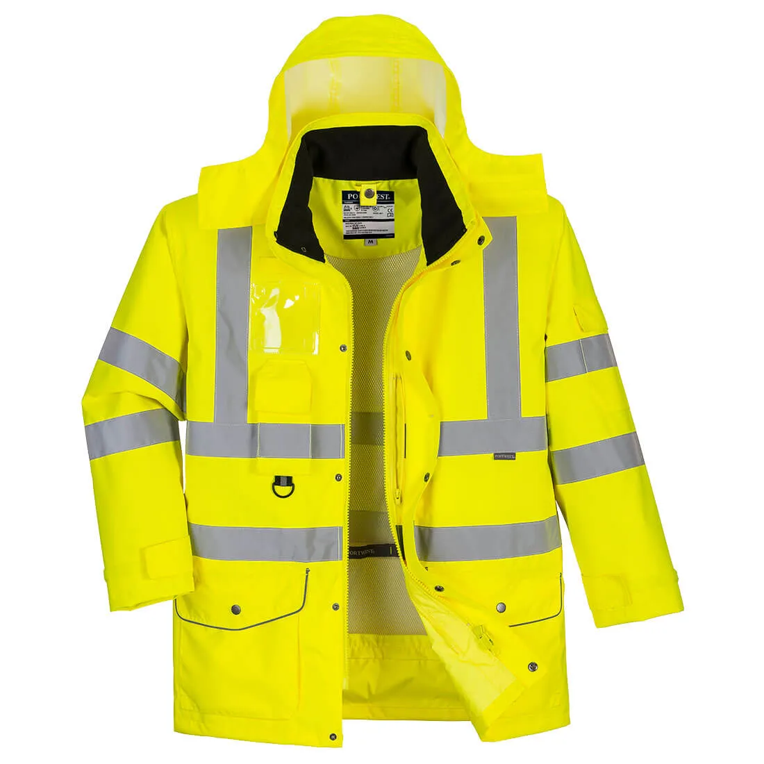 Portwest Hi-Vis 7-in-1 Traffic Jacket