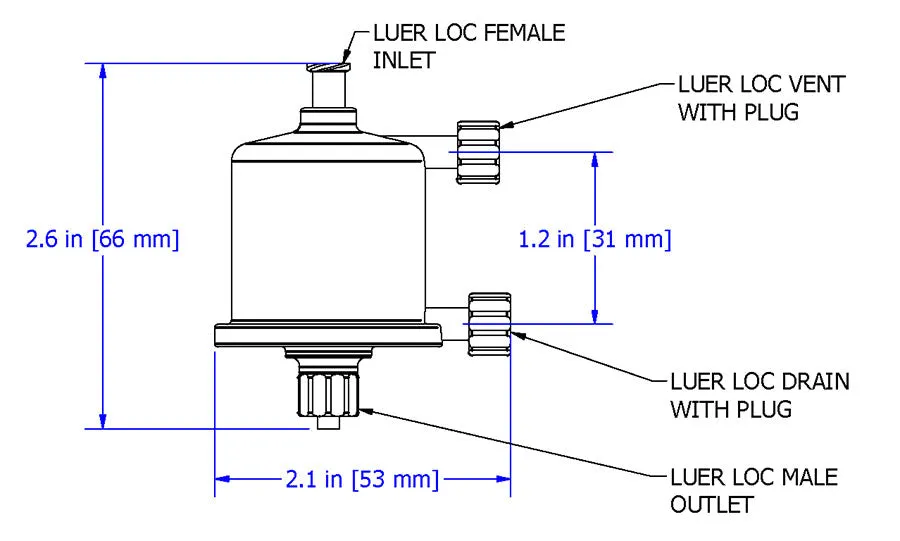 PureFlo® JKP Series Capsule - JKPDS065S020LFLM-GP