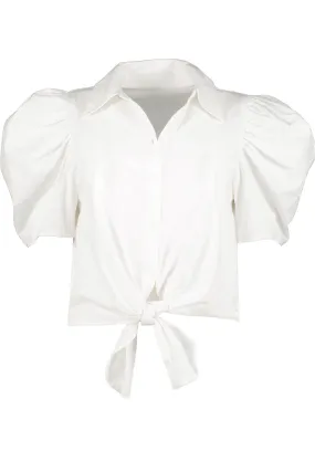 Rosetta Tie Front Top
