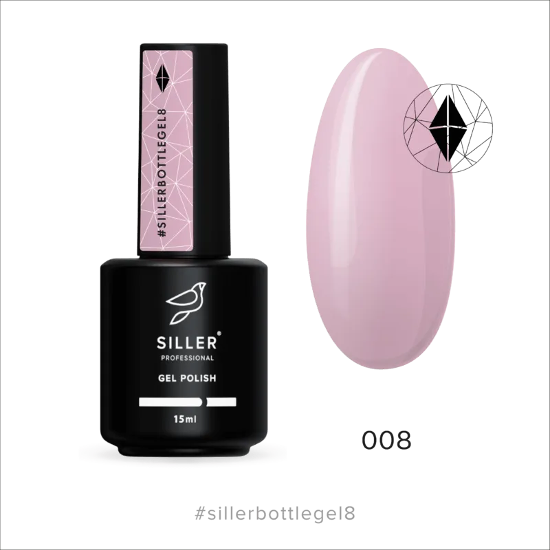 Siller Bottle Gel #8 - Pink