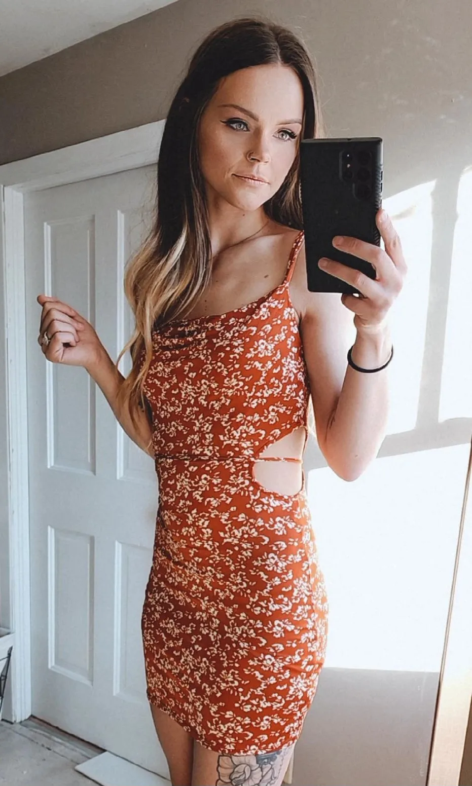 Sweetie Pie Cowl Neck Dress