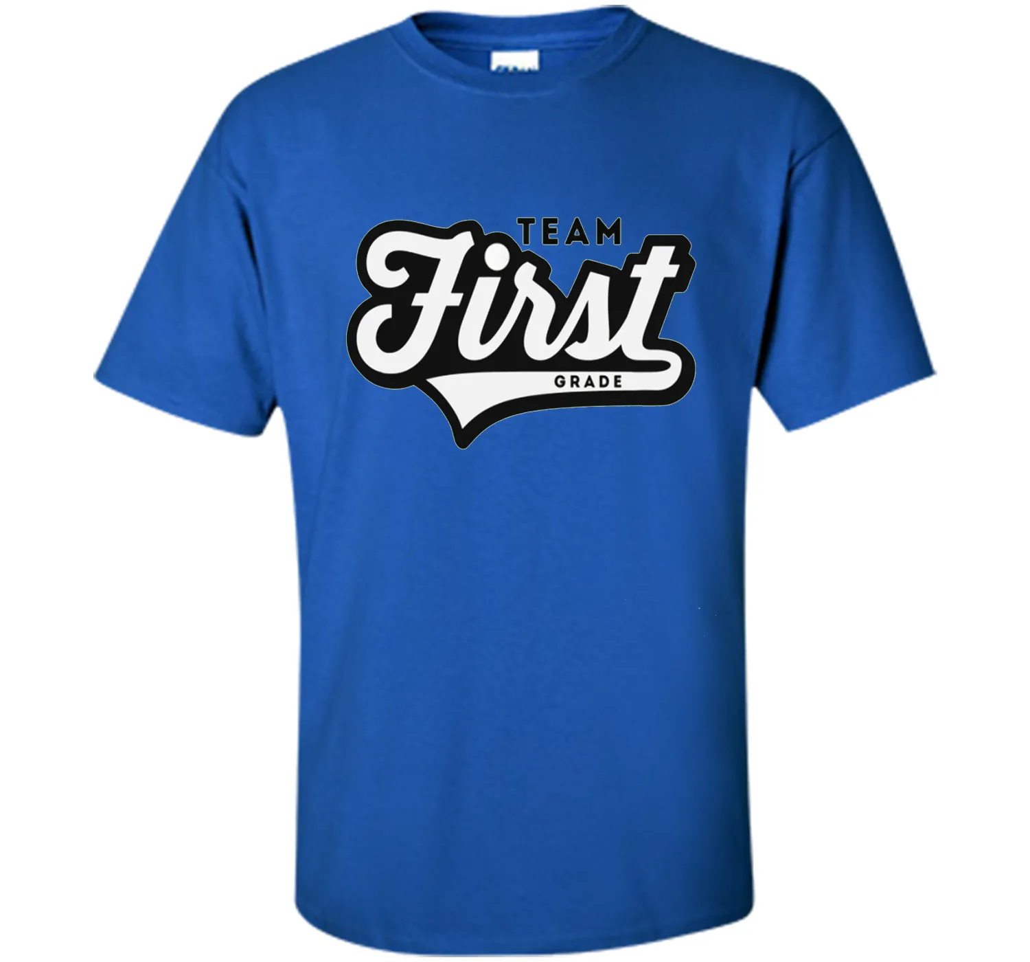 Team first grade teacher shirts