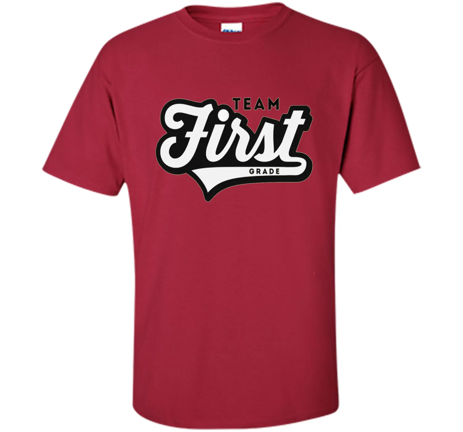 Team first grade teacher shirts