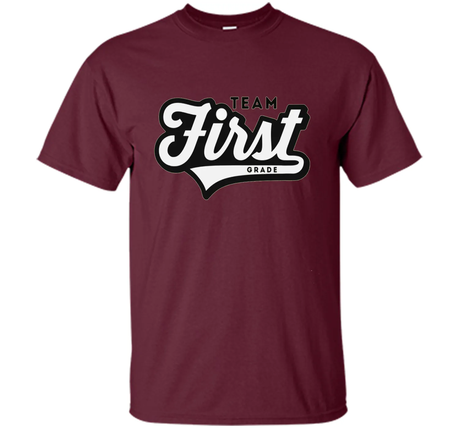 Team first grade teacher shirts