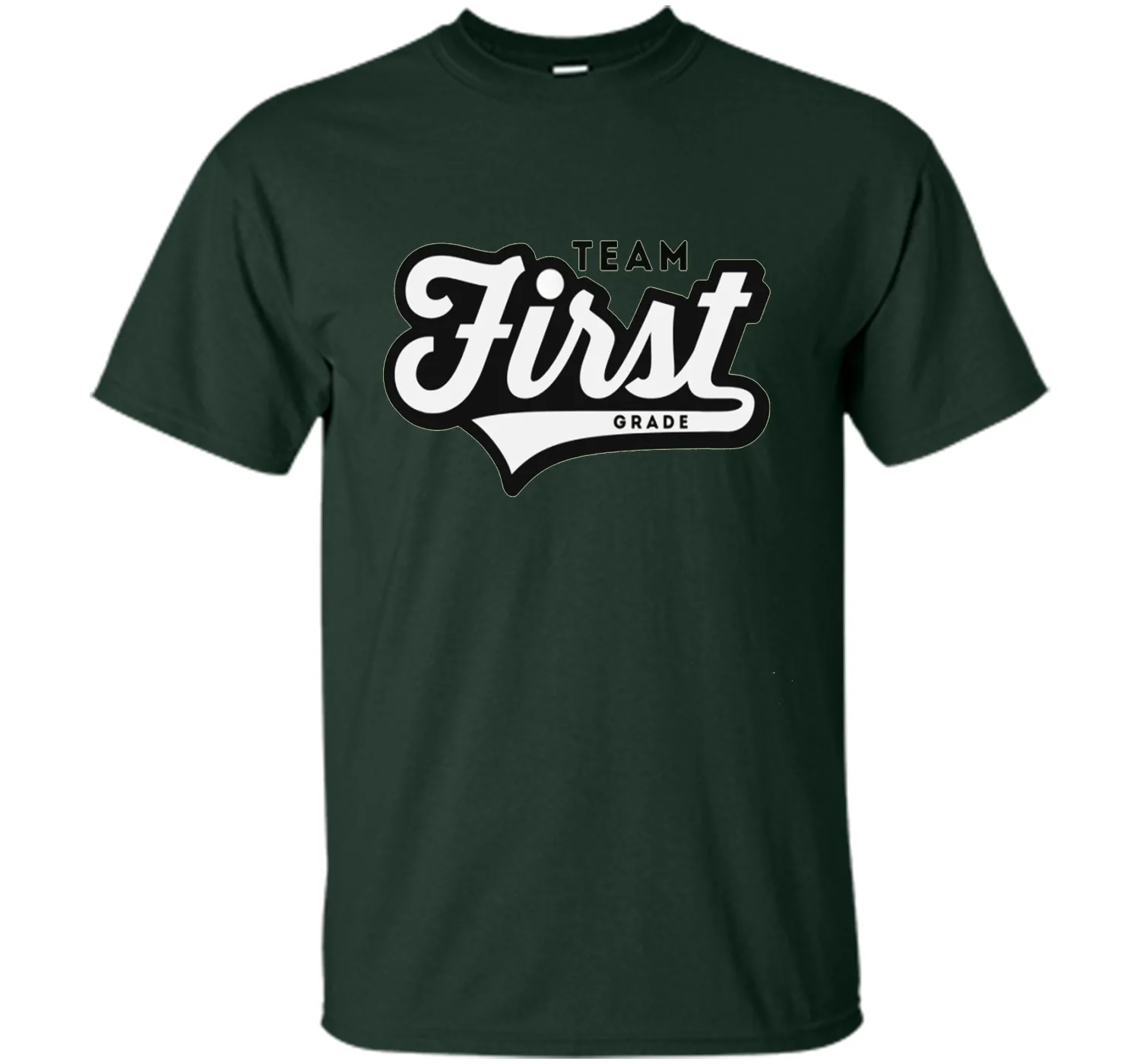Team first grade teacher shirts