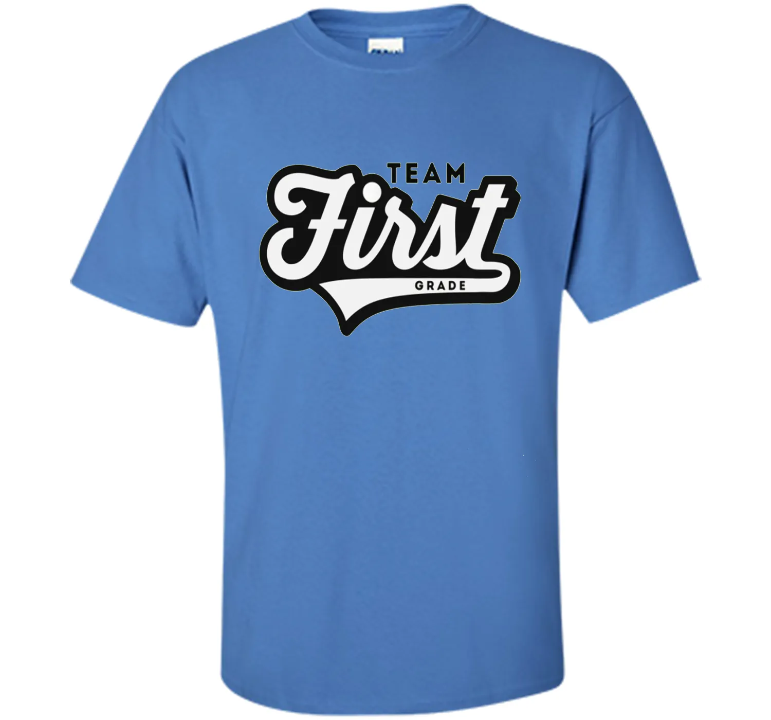 Team first grade teacher shirts