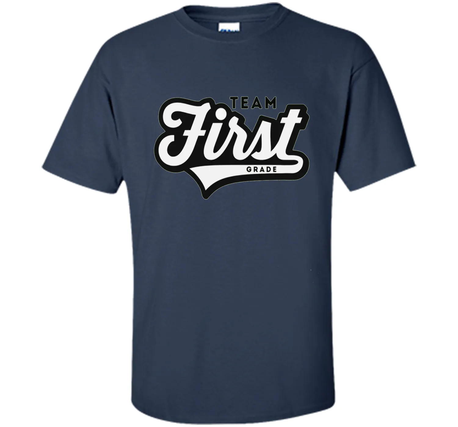 Team first grade teacher shirts
