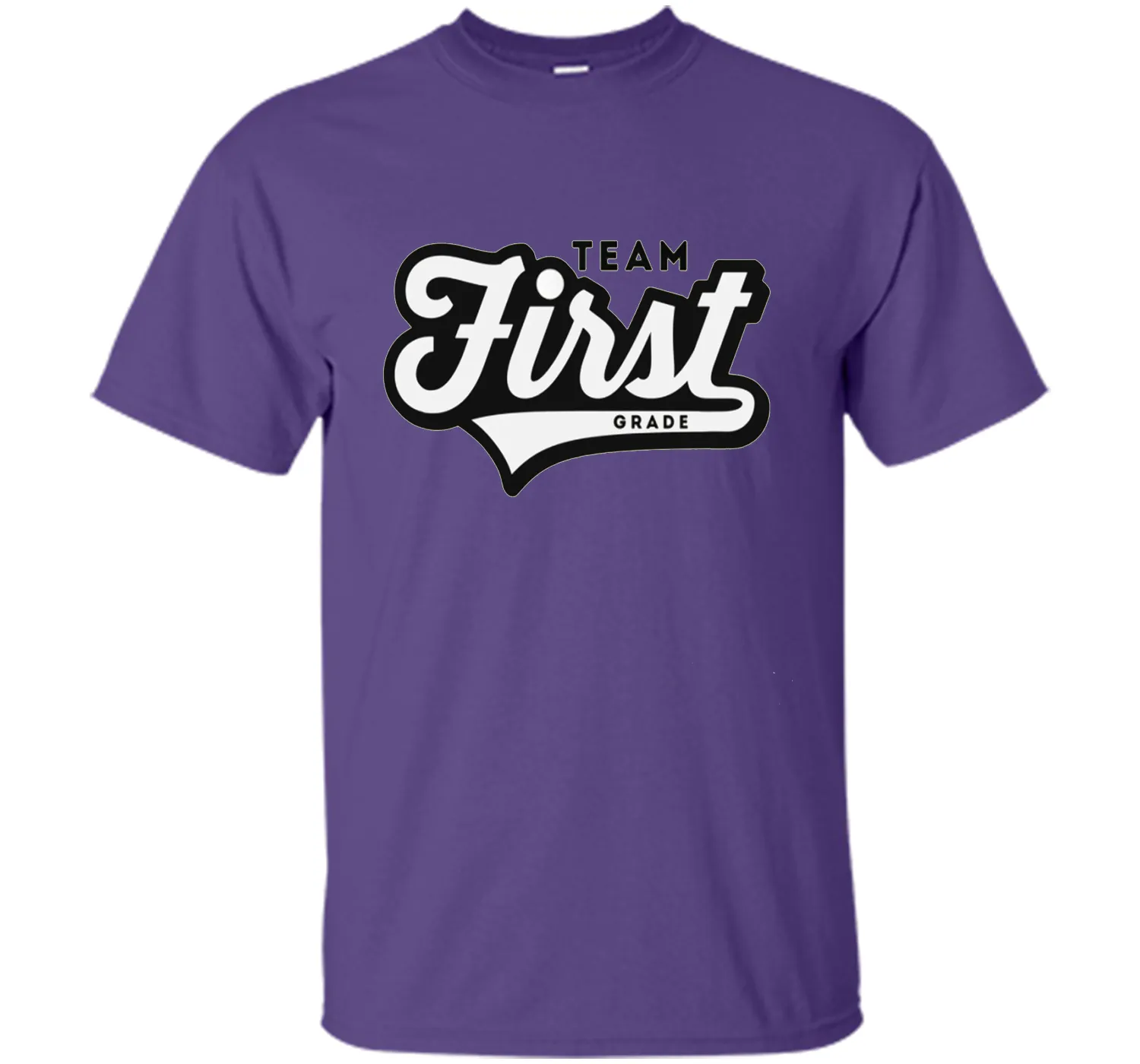 Team first grade teacher shirts