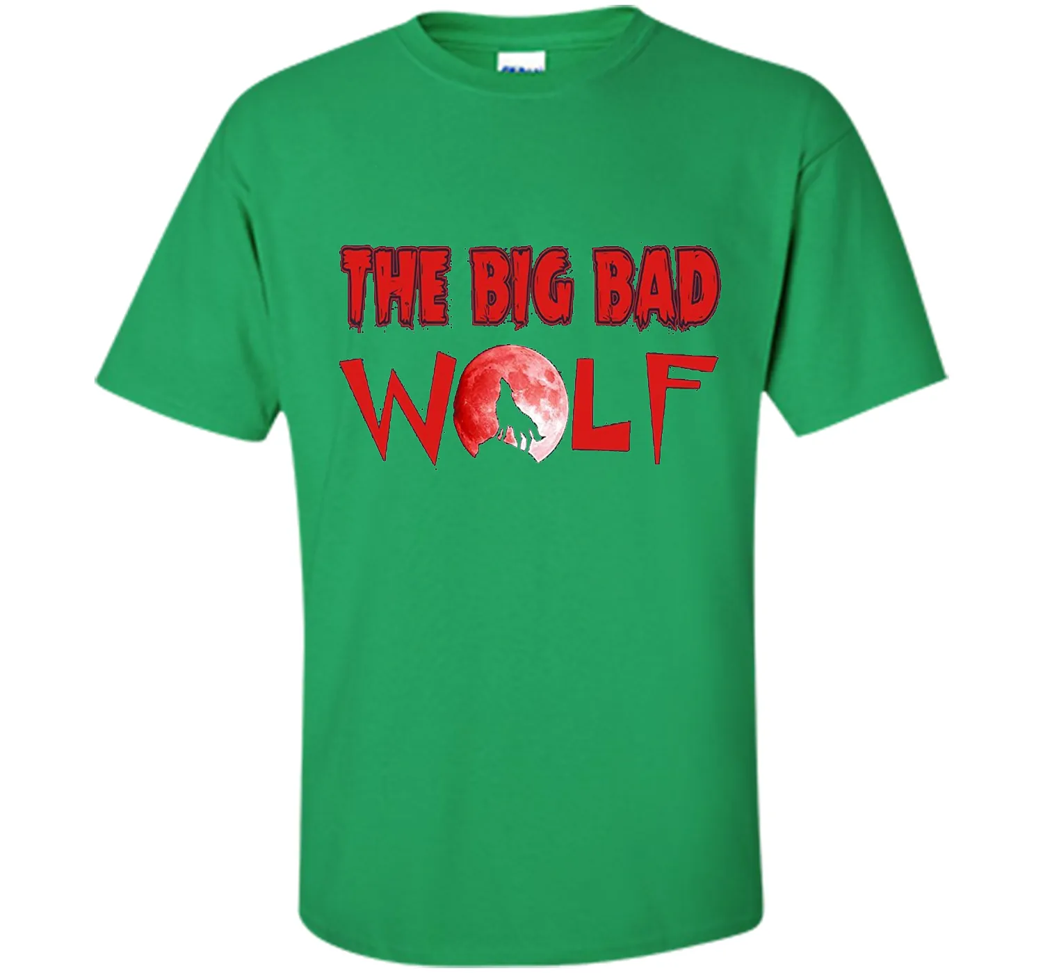 The Big Bad Wolf Graphic Tee Shirt - Halloween Literary Fun